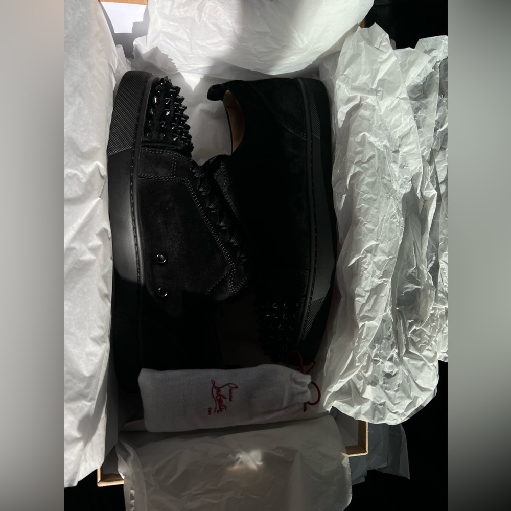 Black Christian louboutin Spikes